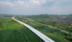 建成的G206蘇魯省界改線分離式立交橋
